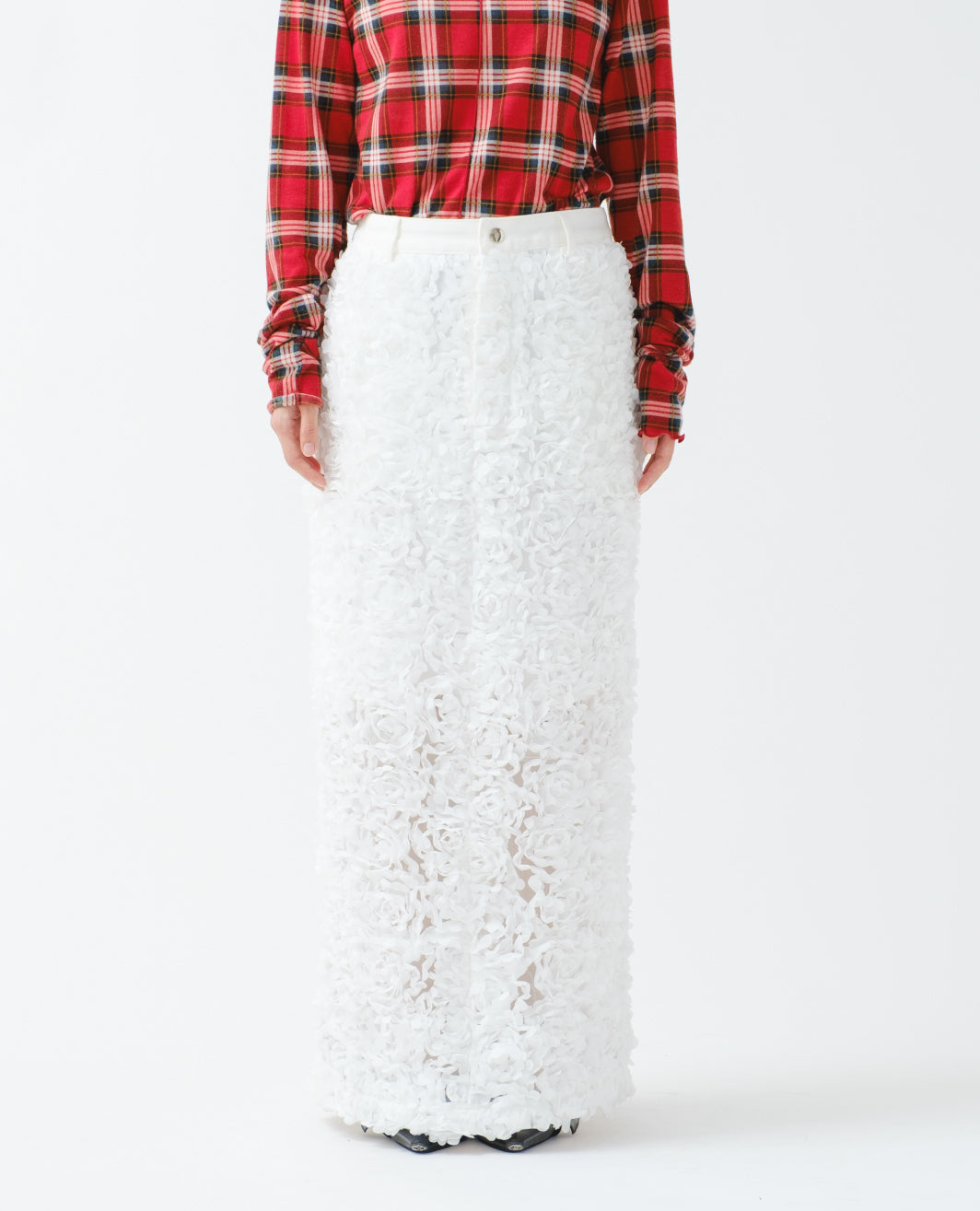 Flower garden tight skirt
