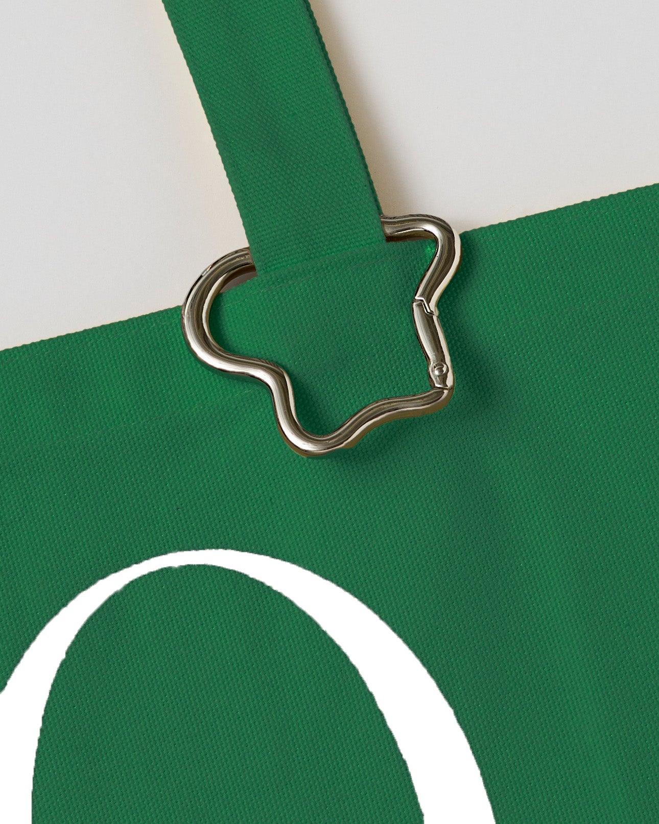 Logo tote bag (green)