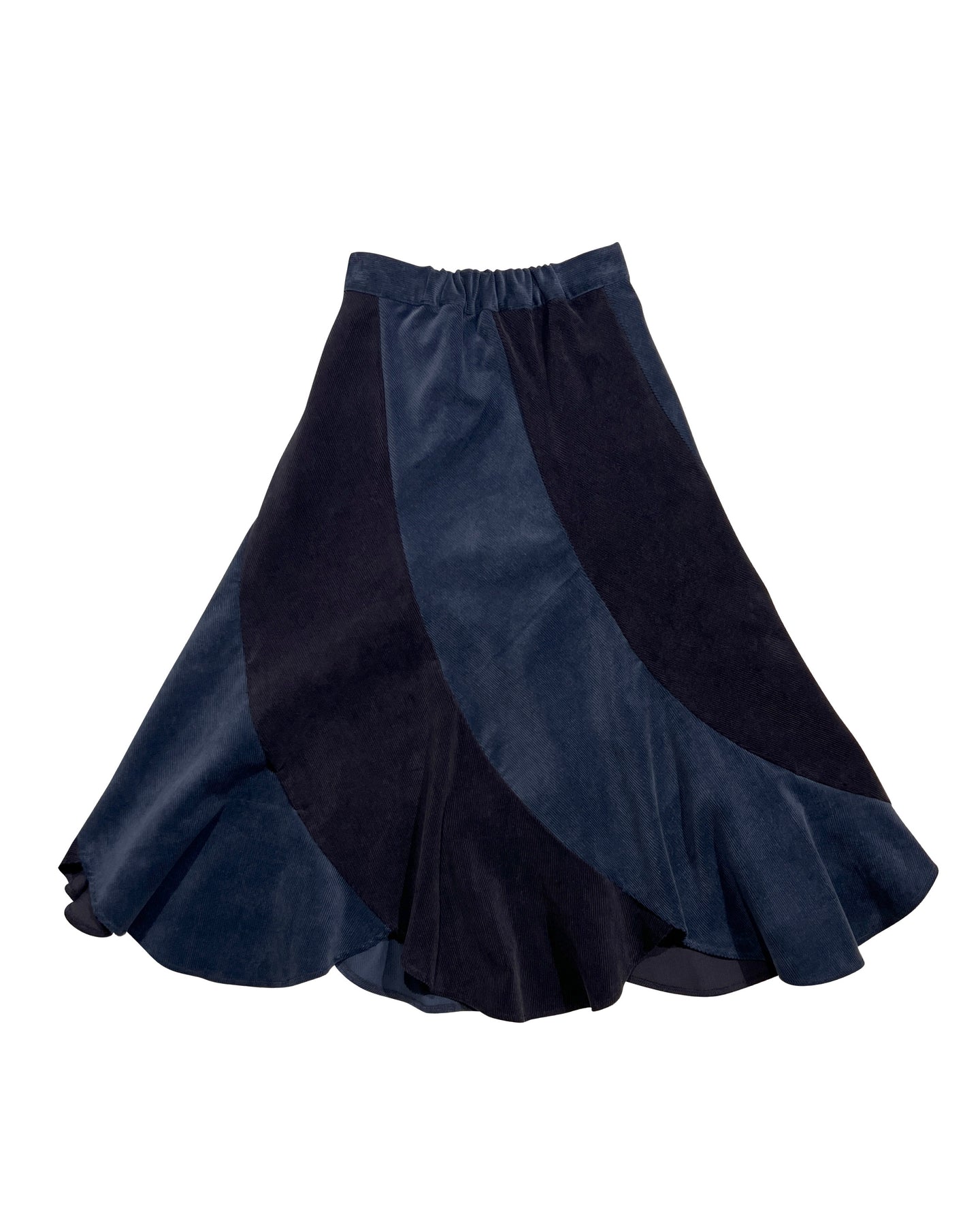 Margret corduroy skirt (Navy) – POPPY