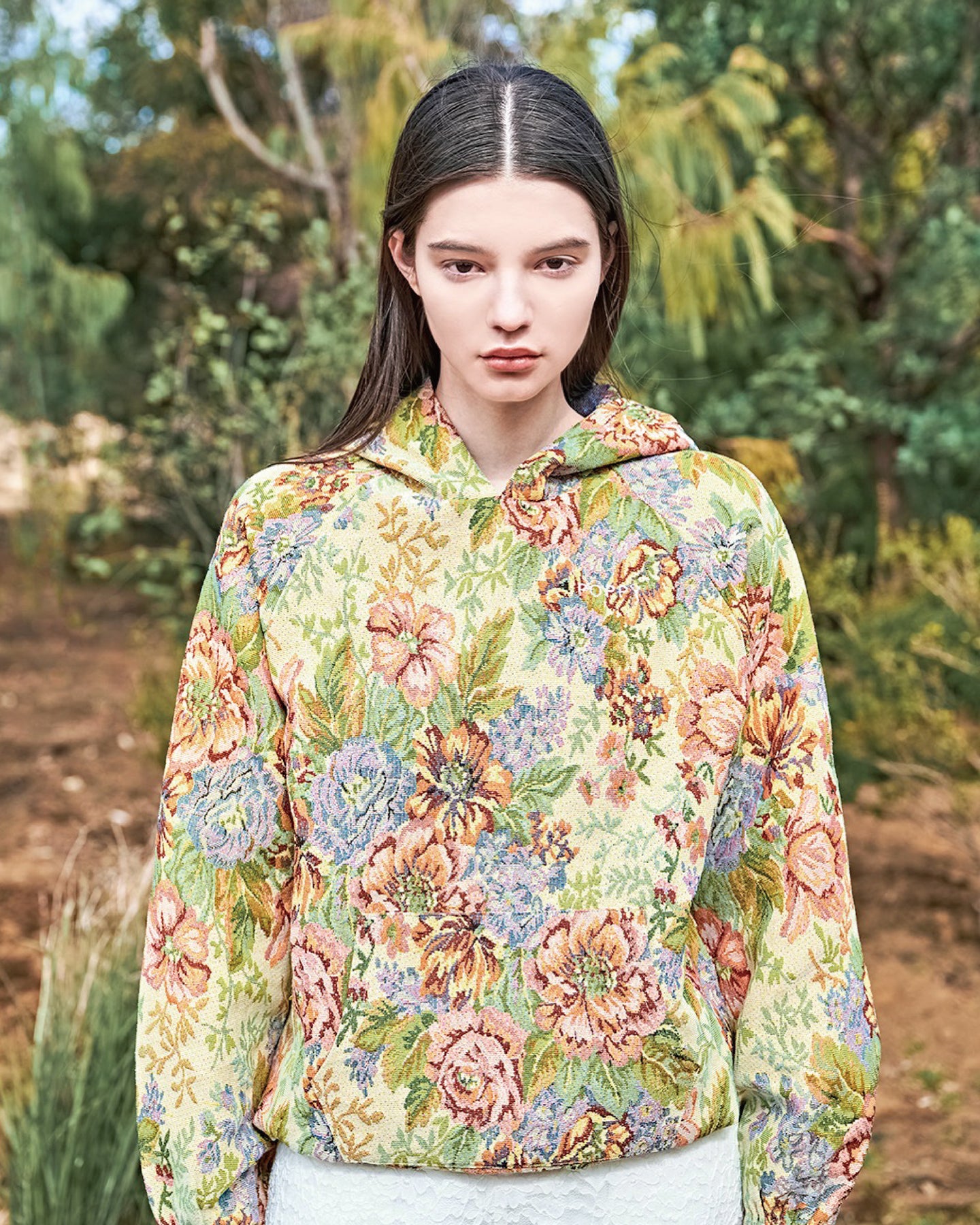 Flower gobelin parka – POPPY