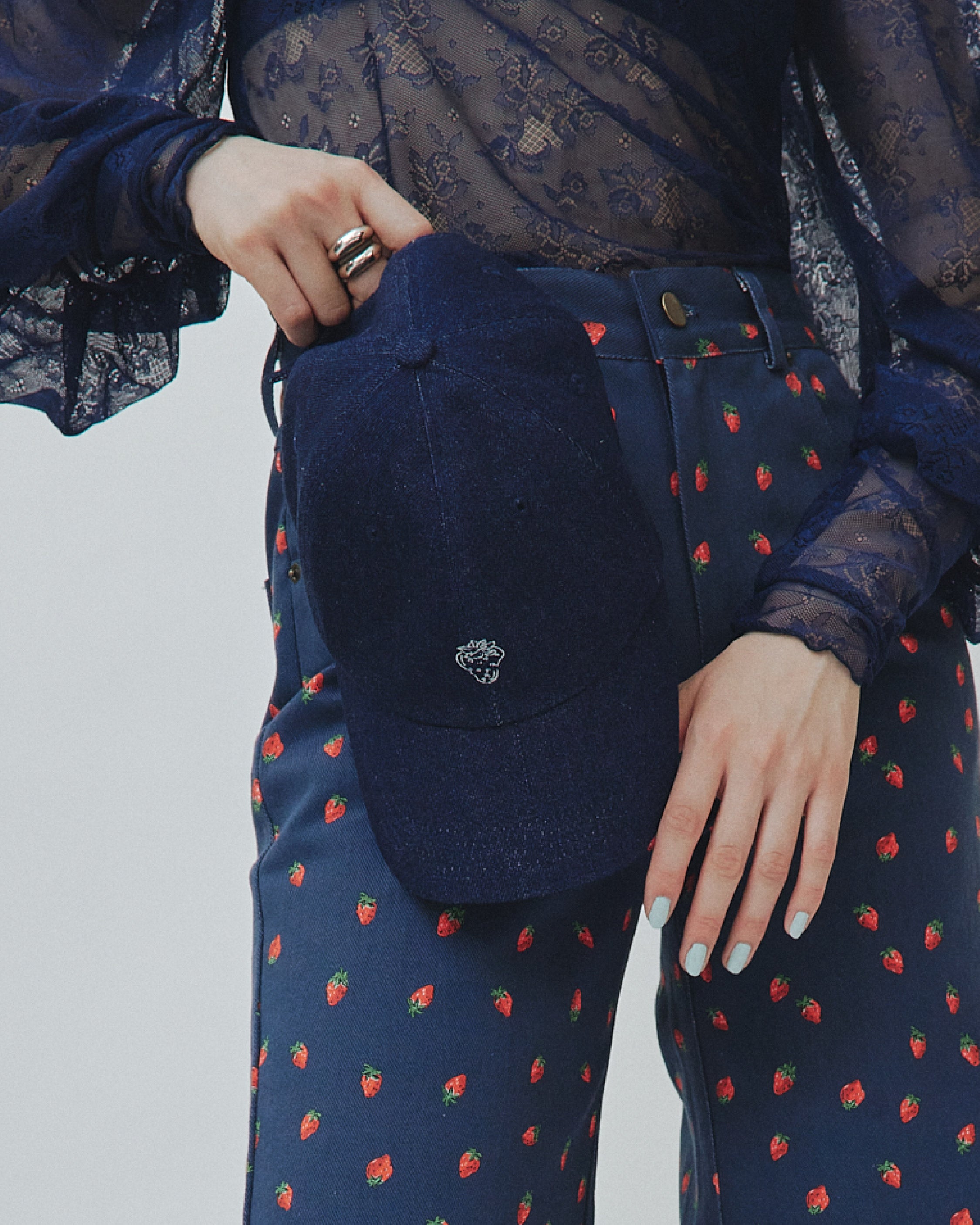 Strawberry cap